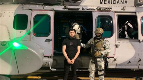 El Nini llegó a CDMX: así trasladaron en fuerte operativo al 